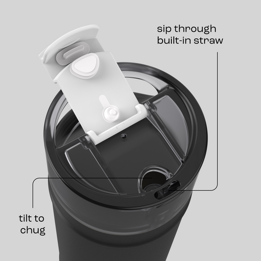 bubba 32 oz DualSip Insulated Stainless Steel Water Bottle - Office Siren - US 8952