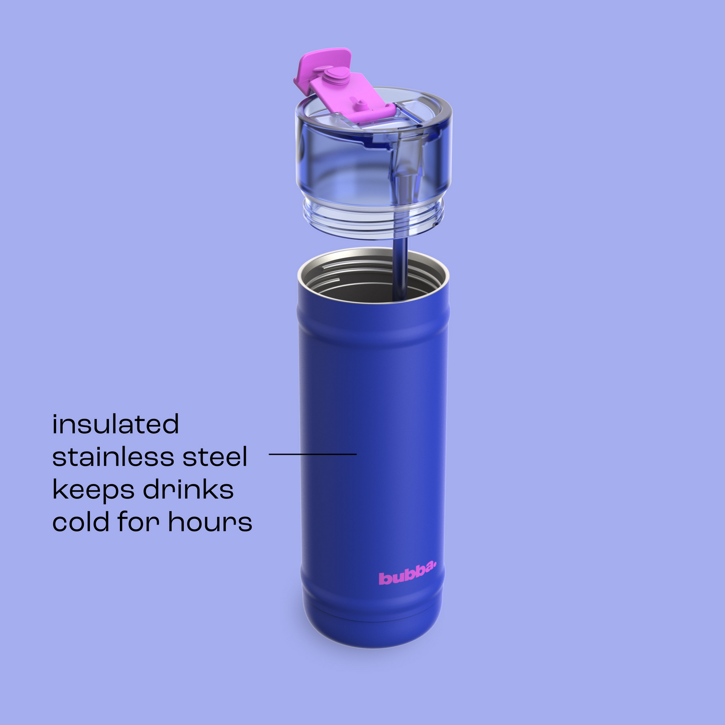 bubba 32 oz DualSip Insulated Stainless Steel Water Bottle - Ocean Energy - US 8278