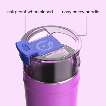 bubba 32 oz DualSip Insulated Stainless Steel Water Bottle - Mood Booster - US 7880