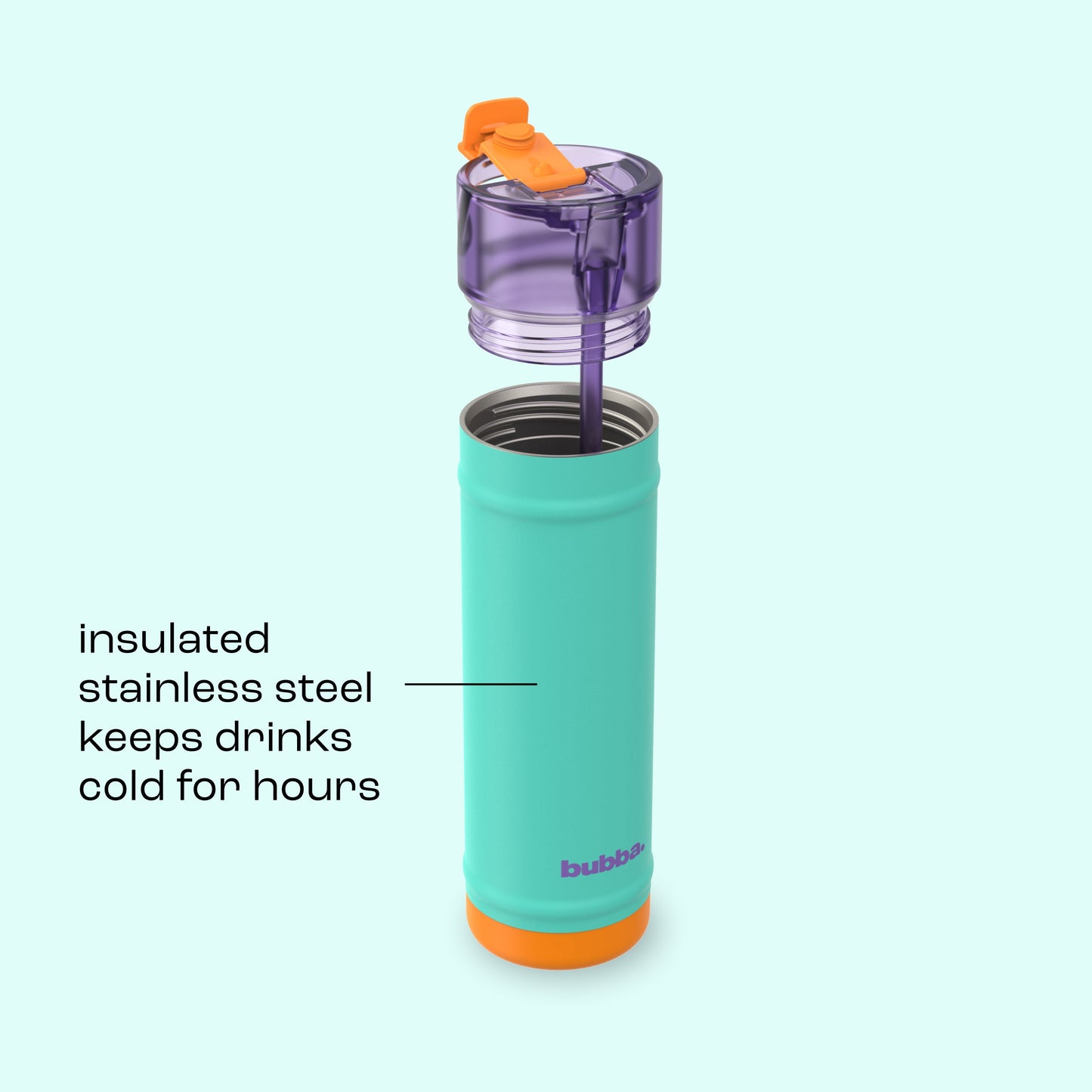 bubba 24 oz DualSip Insulated Stainless Steel Water Bottle -  Field Trip - US 1482