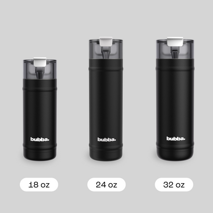bubba 18 oz DualSip Insulated Stainless Steel Water Bottle -  Office Siren - US 9463