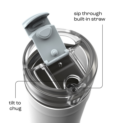 bubba 18 oz DualSip Insulated Stainless Steel Water Bottle - Fresh Kicks - US 1258