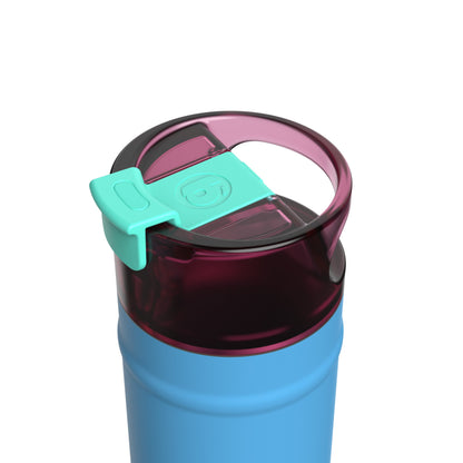 bubba 24 oz DualSip Insulated Stainless Steel Water Bottle - Blue Ribbon - US 9767