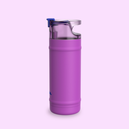 bubba 18 oz DualSip Insulated Stainless Steel Water Bottle - Mood Booster - US 5828
