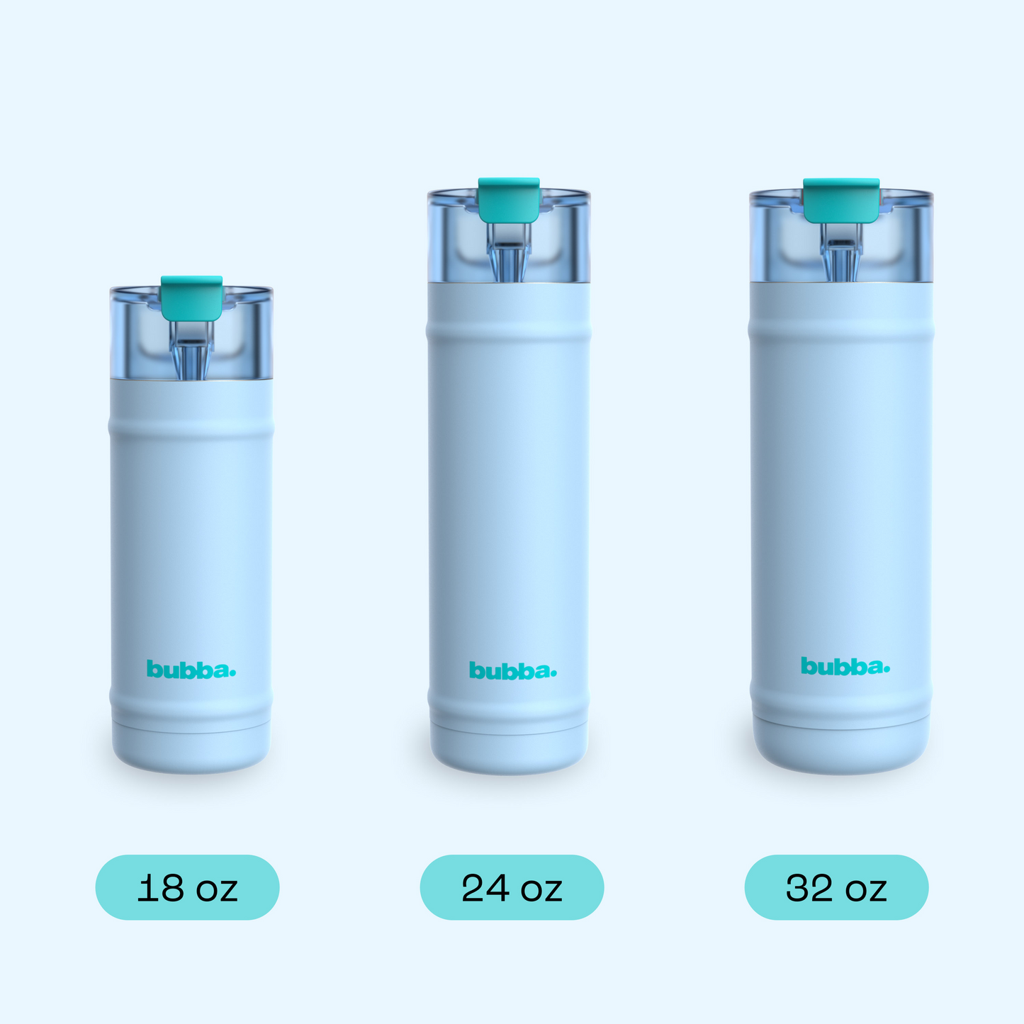 bubba 18 oz DualSip Insulated Stainless Steel Water Bottle - Daydreamin - US 6898