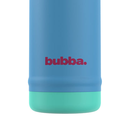 bubba 24 oz DualSip Insulated Stainless Steel Water Bottle - Blue Ribbon - US 9767