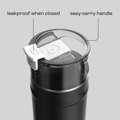 bubba 18 oz DualSip Insulated Stainless Steel Water Bottle -  Office Siren - US 9463
