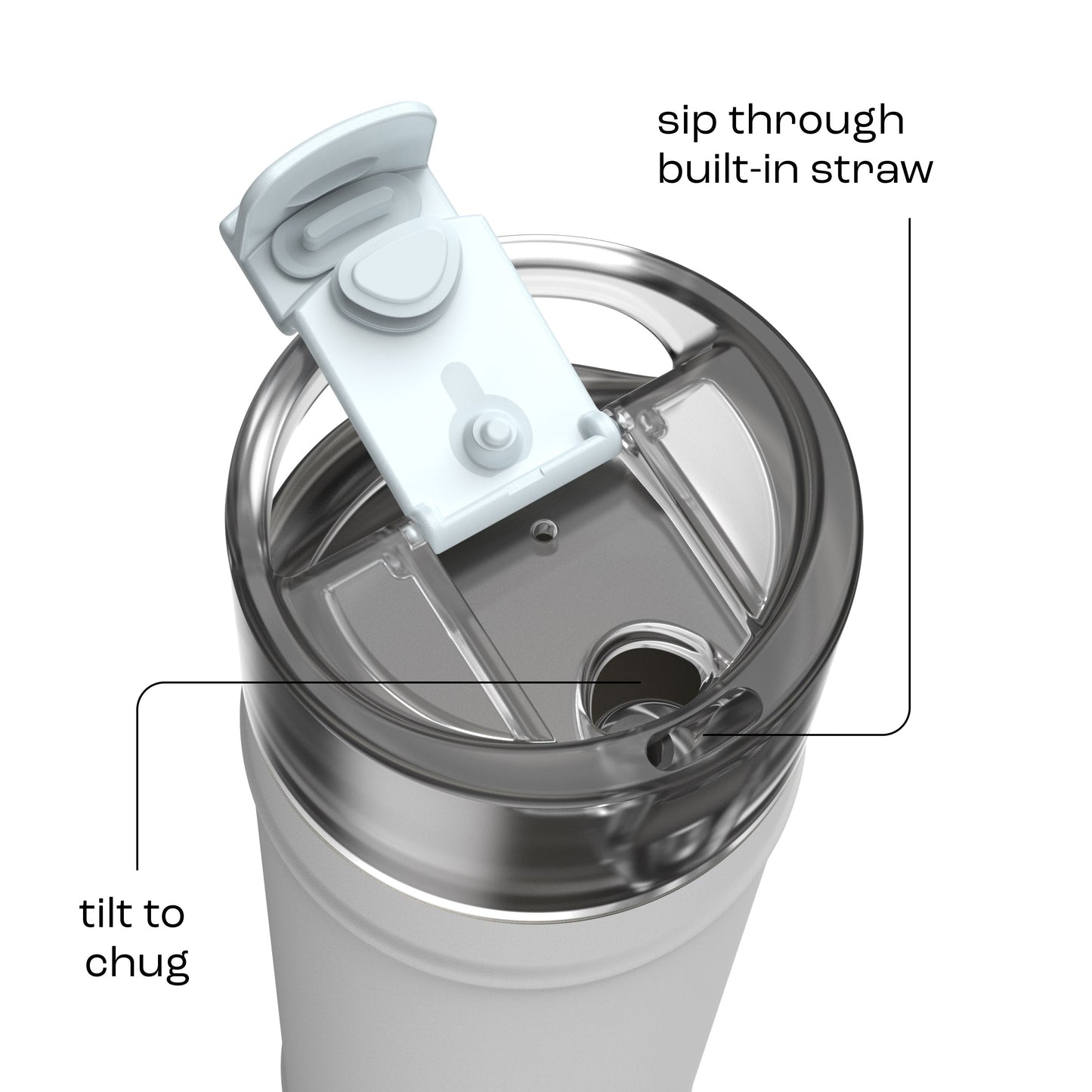 bubba 24 oz DualSip Insulated Stainless Steel Water Bottle - Fresh Kicks - US 7793