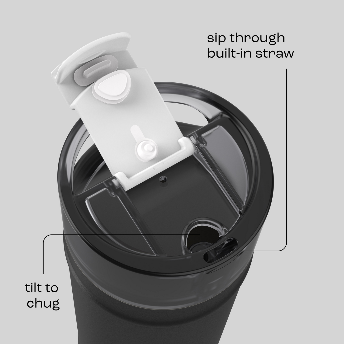 bubba 32 oz DualSip Insulated Stainless Steel Water Bottle - Office Siren - US 8952