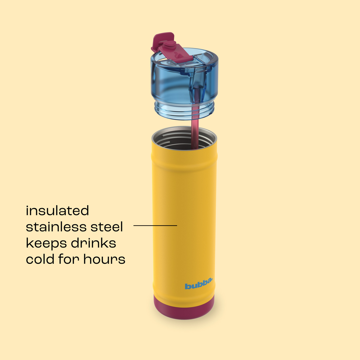 bubba 24 oz DualSip Insulated Stainless Steel Water Bottle - Spirit Week - US 7058