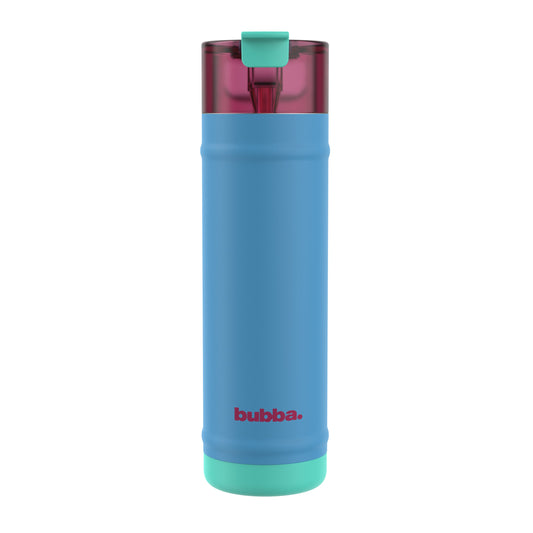 bubba 24 oz DualSip Insulated Stainless Steel Water Bottle - Blue Ribbon - US 9767