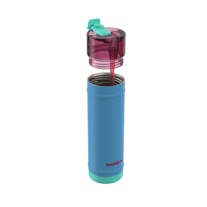 bubba 24 oz DualSip Insulated Stainless Steel Water Bottle - Blue Ribbon - US 9767