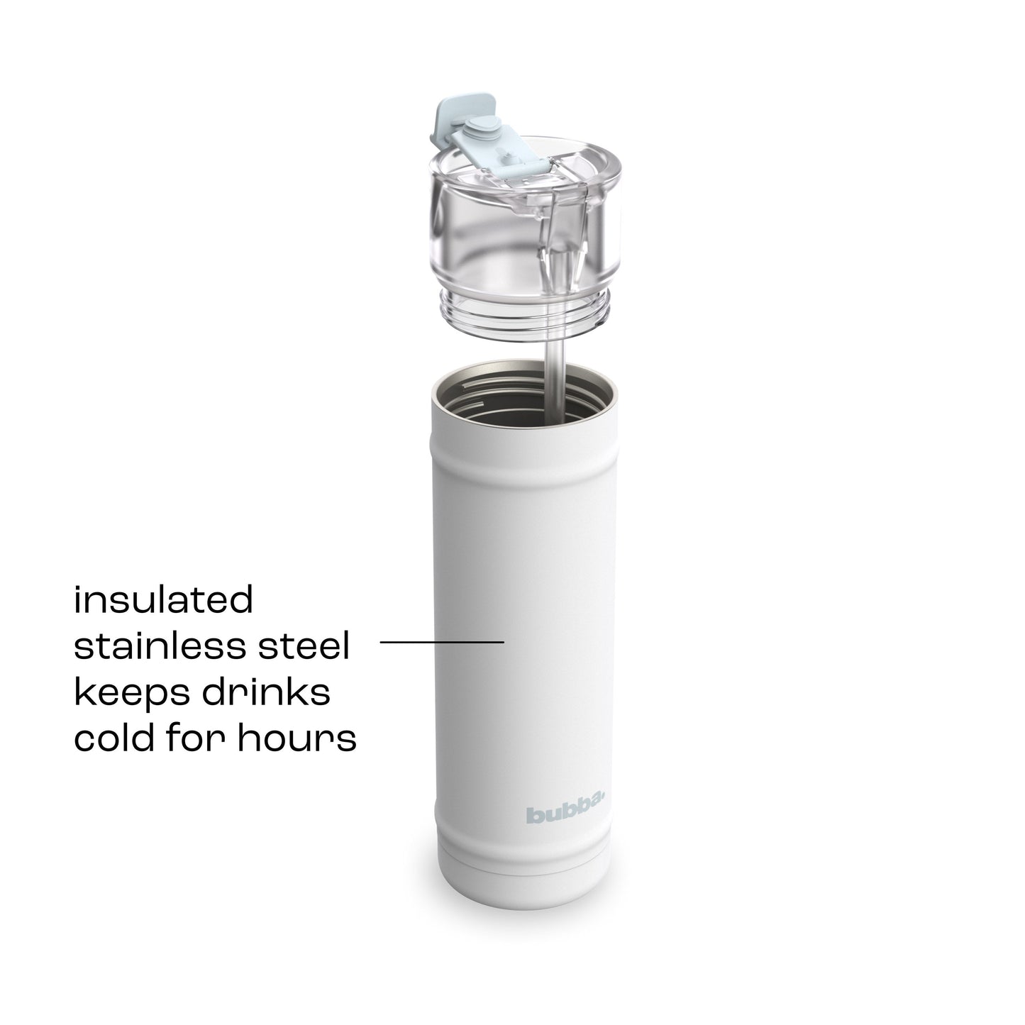 bubba 24 oz DualSip Insulated Stainless Steel Water Bottle - Fresh Kicks - US 7793